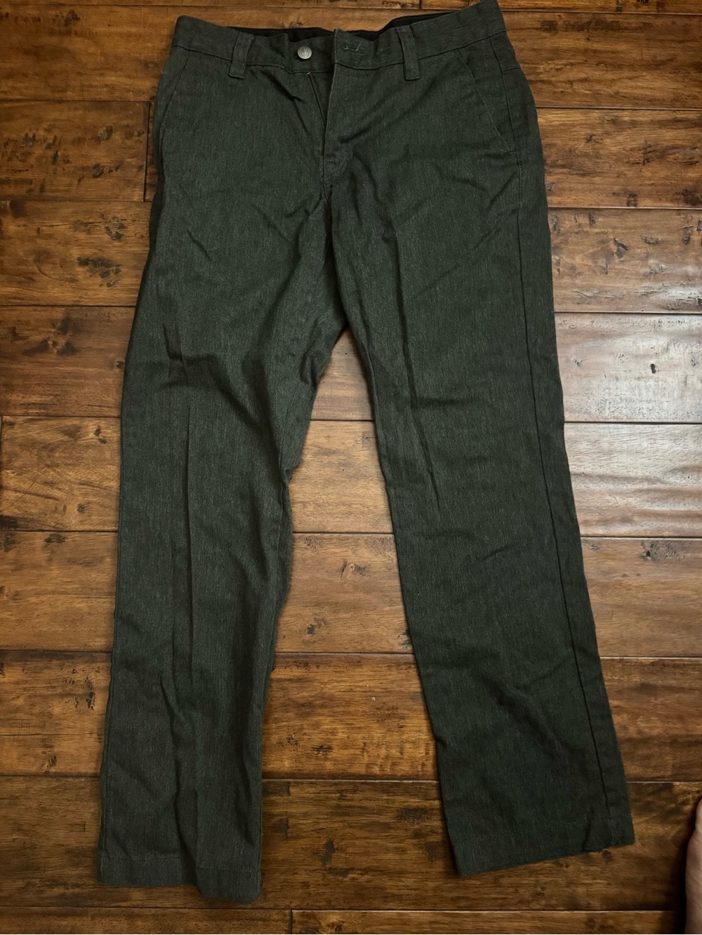 Volcom woman’s Charcoal Gray Chinos jeans